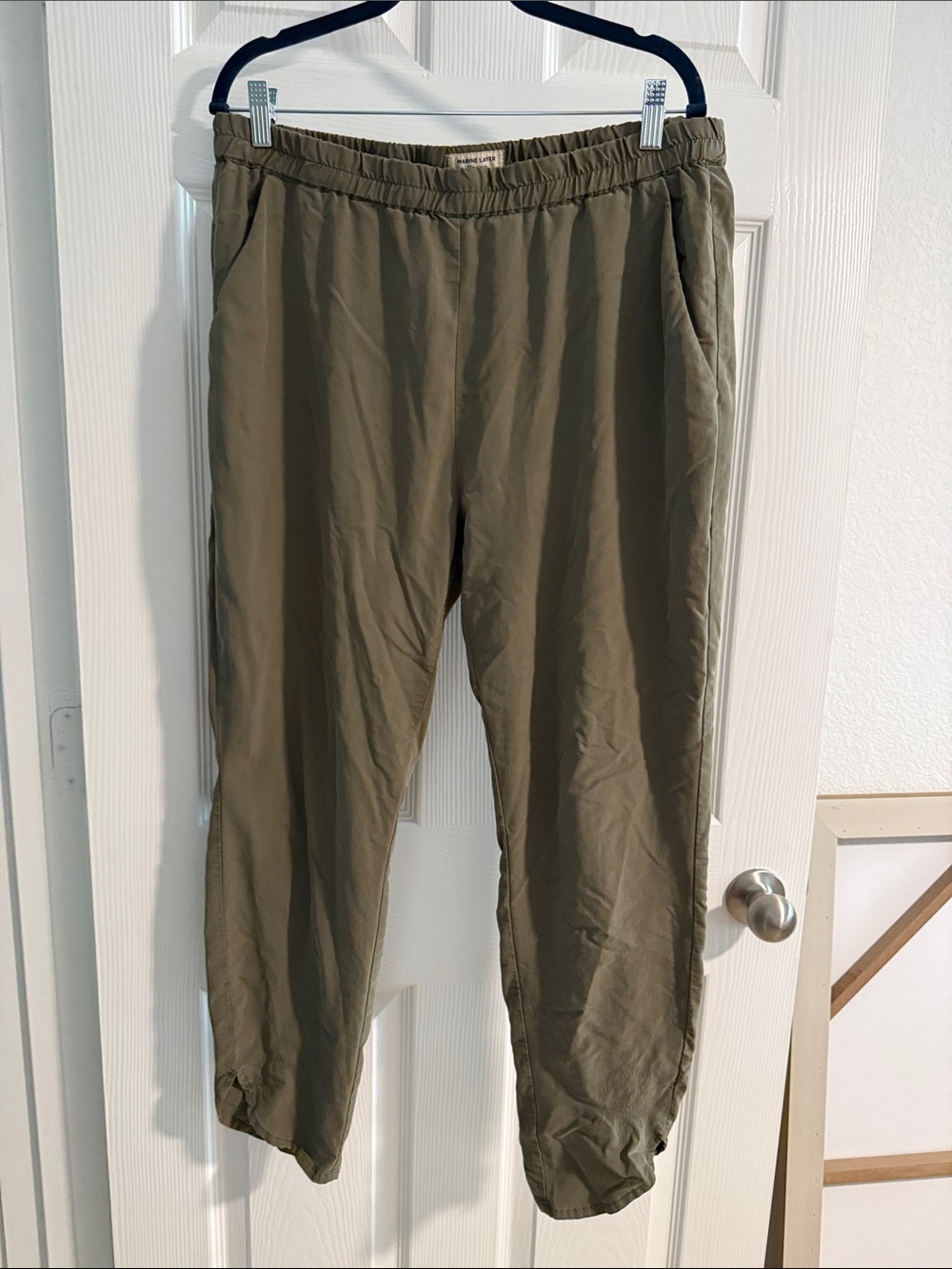 Marine Layer Olive Green Womens pants